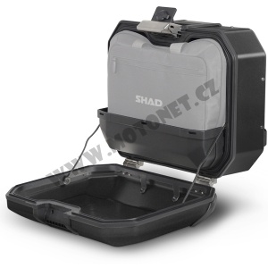 Set complet de cutii de aluminiu laterale, 36L / 36L, SHAD TERRA NEGRU, include kit montare SHAD HONDA NC 750 X 2021- - Img 9