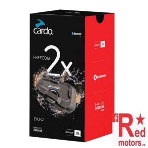 Sistem comunicatie Cardo Freecom 2X JBL SINGLE