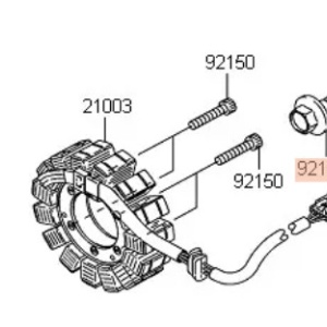 Stator/generator/alternator OEM original Kawasaki NINJA ZX-10R 2008-2010