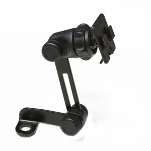 Suport telefon SHAD 130x90 mm X0SG10M prindere pe suportul oglinzii 4,3" - Img 10