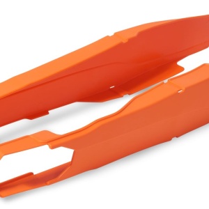 Swingarm protectors POLISPORT PERFORMANCE 8456600002 orange KTM