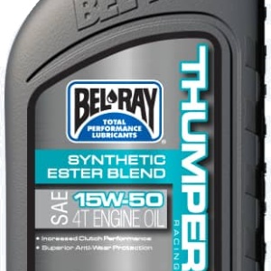 Ulei de motor Bel-Ray THUMPER RACING SYNTHETIC ESTER BLEND 4T 15W-50 1 l