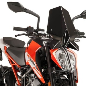Windshield PUIG NEW GEN. SPORT 9514N Negru