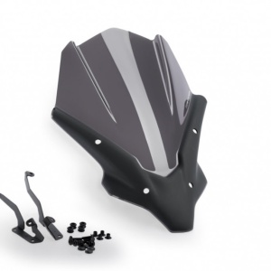 Windshield PUIG NEW. GEN TOURING 20619F dark smoke