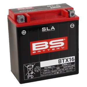 Baterie activata din fabrica BS-BATTERY BTX16 (FA) (YTX16 (FA)) SLA