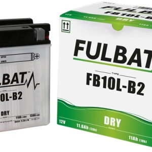 Baterie conventionala FULBAT FB10L-B2 (YB10L-B2) include electrolit - Img 2