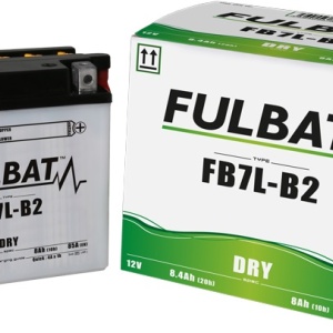 Baterie conventionala FULBAT FB7L-B2 (12N7-3B) (YB7L-B2) include electrolit - Img 2