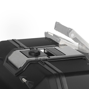 Complete set of aluminum cases SHAD TERRA BLACK, 55L topcase + 36L / 47L side cases, including mounting kit and plate SHAD CF Moto 800MT - Img 11