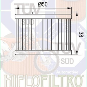 Filtru de ulei HIFLOFILTRO HF112 - Img 2