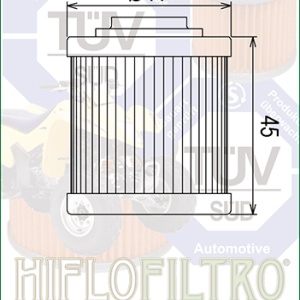 Filtru de ulei HIFLOFILTRO HF560 - Img 2