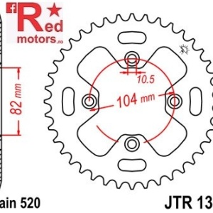 Foaie/pinion spate JTR1351.40 520 cu 40 de dinti