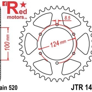 Foaie/pinion spate JTR1413.39 520 cu 39 de dinti