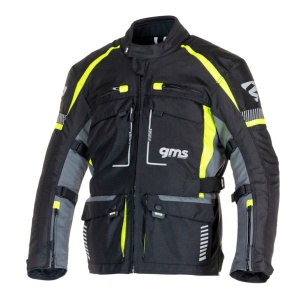 Geaca 3 in 1 touring GMS EVEREST ZG55010 black-anthracite-yellow L