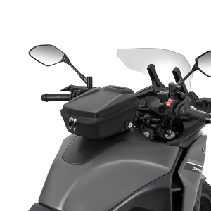 Geanta de rezervor (tank bag) SHAD E091CL X0SE091CL for click system With LOCK and Key + ZIP combination lock main compartment - Img 7