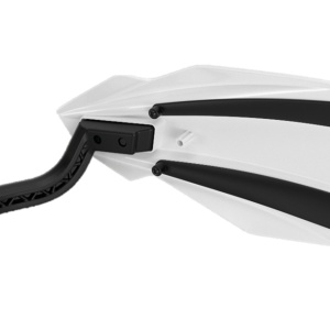 Handguard POLISPORT MX BULLIT 8308500031 with mounting system Red CR04 - Img 3
