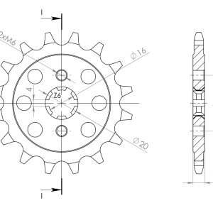 Kit de lant D.I.D Chain - Argintiu lant 520 VX, X-Ring, pinion fata SUPERSPROX, foaie spate SUPERSPROX pentru KTM Duke 125 2011-2013 - Img 3