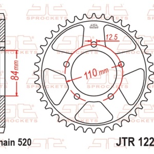Kit de lant D.I.D Chain - Argintiu lant 520 ZVM-X, X-Ring, pinion fata JT, foaie spate JT pentru HONDA CMX 500 Rebel 2017-2025 - Img 6