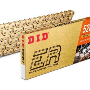 Kit de lant D.I.D Chain - Auriu lant 520 ERVT, X-Ring, pinion fata JT, foaie spate JT pentru KTM EXC-F 250 2007-2011