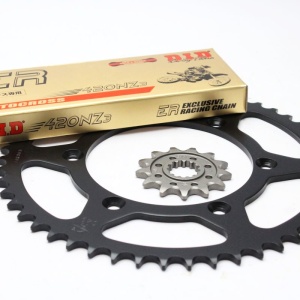 Kit de lant D.I.D + JT NZ3 SDH serie in gold/black color