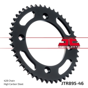 Kit de lant EK - Argintiu lant 428 DEH, Non-sealed, pinion fata JT, foaie spate JT pentru HUSQVARNA TC 85 2018-2024 - Img 6