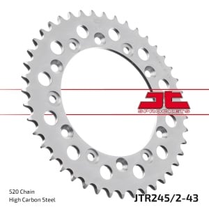Kit de lant EK - Argintiu lant 520 DEX, X-Ring, pinion fata JT, foaie spate JT pentru YAMAHA WR 250 R 2008-2016 - Img 6
