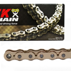 Kit de lant EK - Auriu lant 520 RRSM, Non-sealed, pinion fata JT, foaie spate JT pentru HONDA CRF 250 R 2018