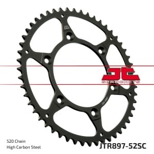 Kit de lant EK - Auriu lant 520 RRSM, Non-sealed, pinion fata JT, foaie spate JT pentru HUSQVARNA FE 450 2014-2021 - Img 5