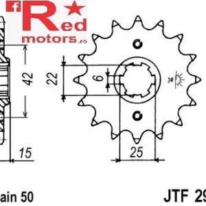 Kit lant DID X-Ring PRO-STREET 530 VX pentru Honda NS400 R (NC19 ) 1985-1988 - Img 2