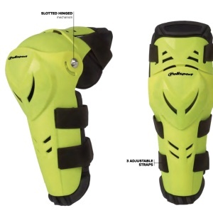Knee guard POLISPORT DEVIL 8001500001 adult Negru - Img 6