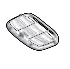 Placa de prindere SHAD D1B40PAR for SH39/SH40/SH44/SH45/SH46/SH47