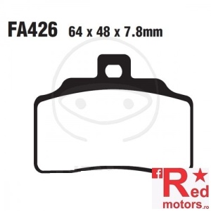Placute frana fata STD EBC 64x48x7.8 FA426 pentru Beta M4 350