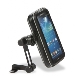 Suport telefon SHAD 130x90 mm X0SG10M prindere pe suportul oglinzii 4,3"