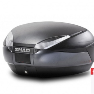 Top case SHAD SH48 Dark grey / black with PREMIUM SMART lock