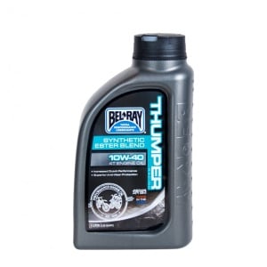 Ulei de motor Bel-Ray THUMPER RACING SYNTHETIC ESTER BLEND 4T 10W-40 1 l - Img 2