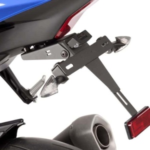Adjustable license support PUIG 7798N Negru