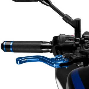 Brake lever without adapter PUIG 3.0 130AA standard blue/blue