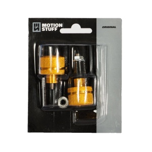 Capete de ghidon MOTION STUFF ORIGINAL auriu (d13-17mm) - Img 2