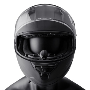 Casca integrala GMS HEXAGO ZG12501 black matt XL - Img 3