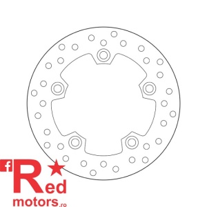 Disc frana spate Brembo 68B40727 pentru motociclete Suzuki AN 250 Burgman 1998-2002, Suzuki AN 400 Burgman 1999-2002 - Img 2