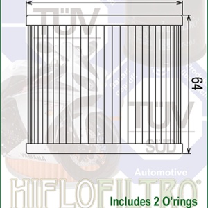 Filtru de ulei HIFLOFILTRO HF133 - Img 2