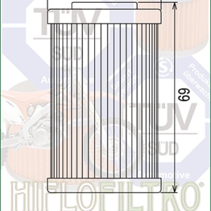 Filtru de ulei HIFLOFILTRO HF155 - Img 2