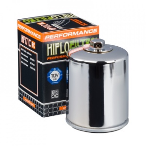 Filtru de ulei HIFLOFILTRO HF170CRC Race Cromat - Img 1