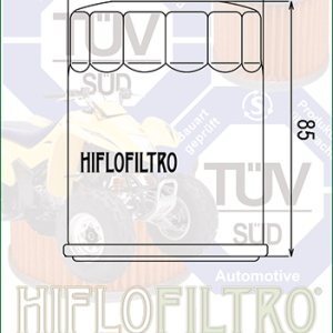 Filtru de ulei HIFLOFILTRO HF196 - Img 2