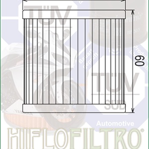 Filtru de ulei HIFLOFILTRO HF681 - Img 2