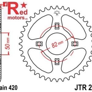 Foaie/pinion spate JTR256.41 420 cu 41 de dinti