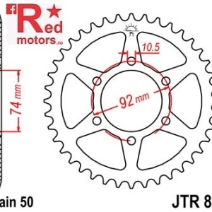 Foaie/pinion spate JTR856.46 530 cu 46 de dinti