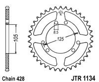 Foaie spate JT JTR 1134-50 50T, 428 - Img 2