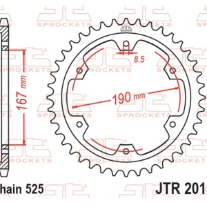 Foaie spate JT JTR 2015-50 50T, 525 - Img 3