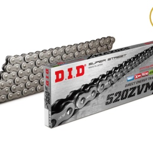Kit de lant D.I.D Chain - Argintiu lant 520 ZVM-X, X-Ring, pinion fata JT, foaie spate JT pentru ATV SUZUKI LT-R 450 2006-2010 - Img 1