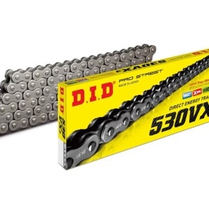 Kit de lant D.I.D Chain - Argintiu lant 530 VX, X-Ring, pinion fata JT, foaie spate JT pentru KAWASAKI ZXR 750 1989
